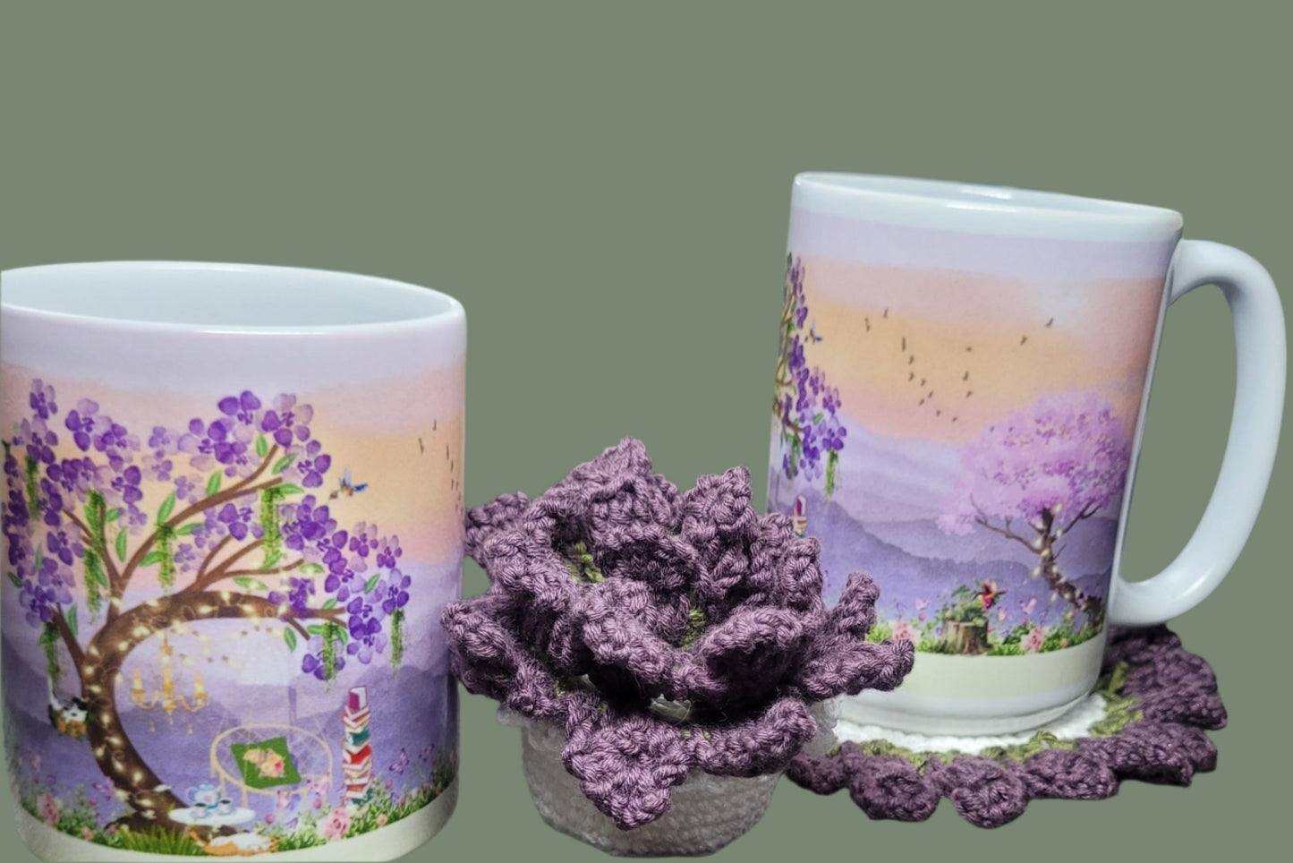 Garden Bloom Coaster Set (2)