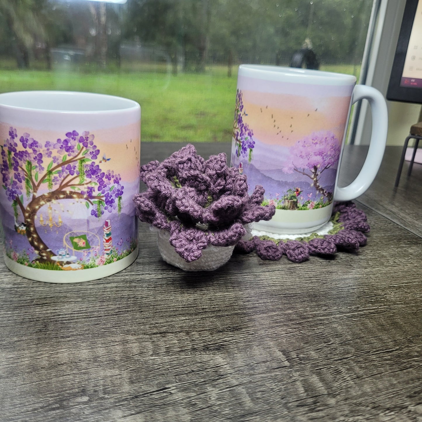 Garden Bloom Coaster Set (2)