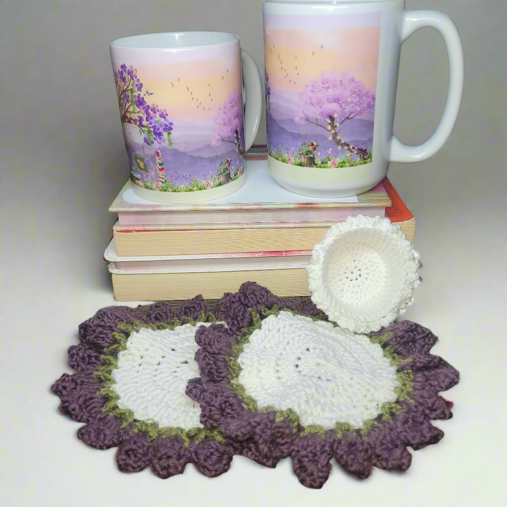 Garden Bloom Coaster Set (2)