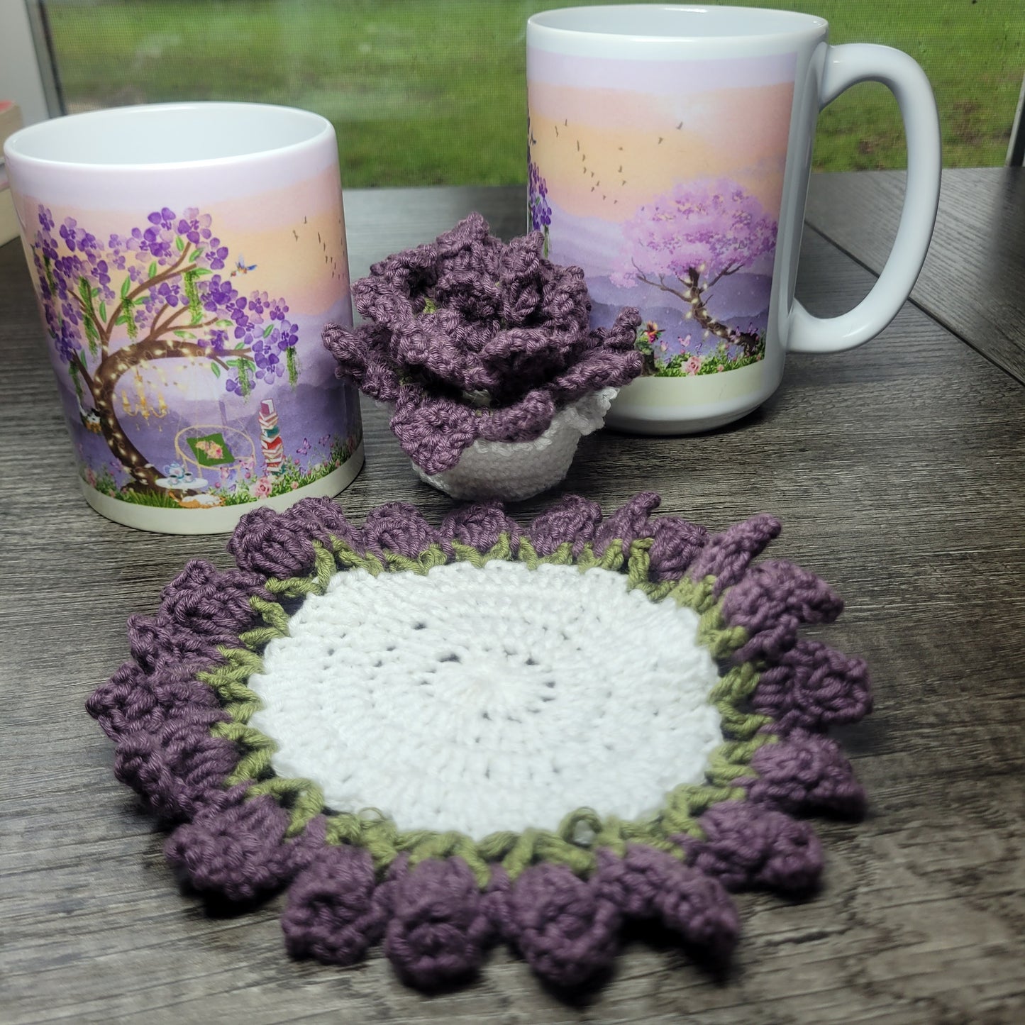 Garden Bloom Coaster Set (2)