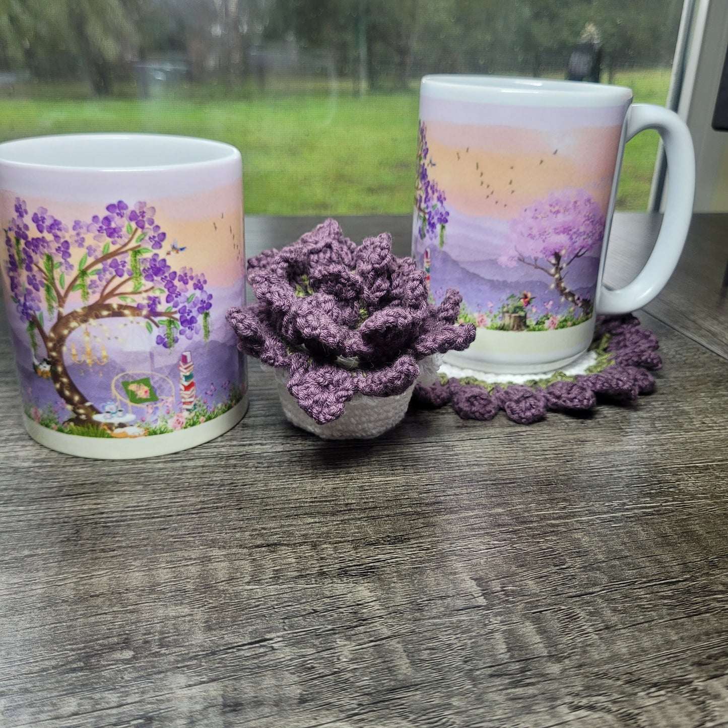 Garden Bloom Coaster Set (2)